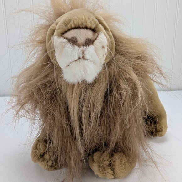 Jungle Joe's Safari Friends Longfellow The Lion Talking Stuffed Animal Plush 8" - Picture 3 of 11